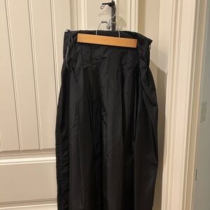 J. Peterman Classic Black Skirt